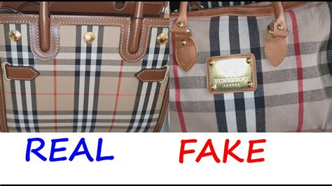 how to check a fake burberry bag|burberry knockoff bags.